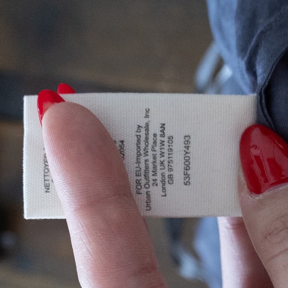 Free People Grey Asymmetrical Beaded Dress - Picture 5 of 6